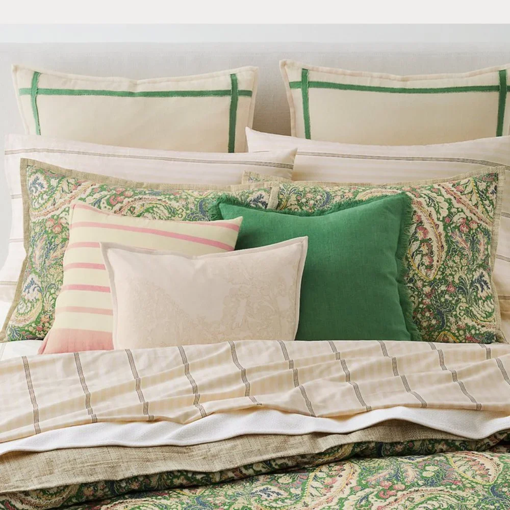 Lauren Ralph Lauren Allie Contrast Edge Euro Sham